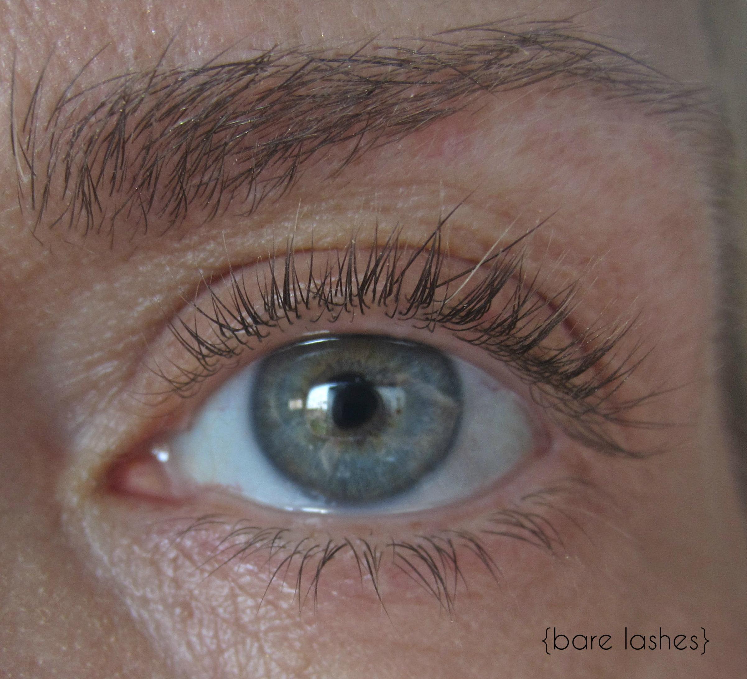 GA Black Ecstasy Mascara bare lashes