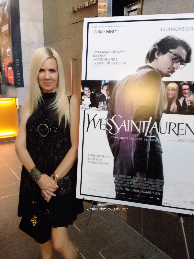 YSL movie premiere arrival