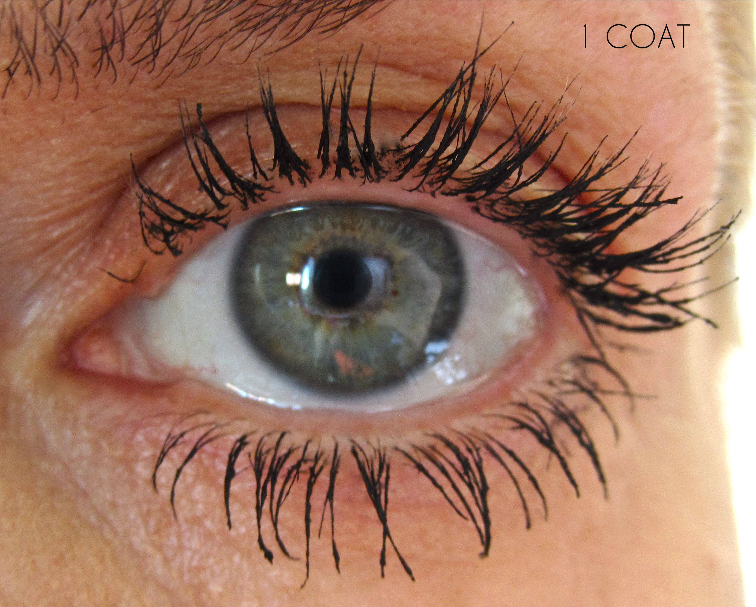 Lancome Grandiose Mascara swatch 1 coat