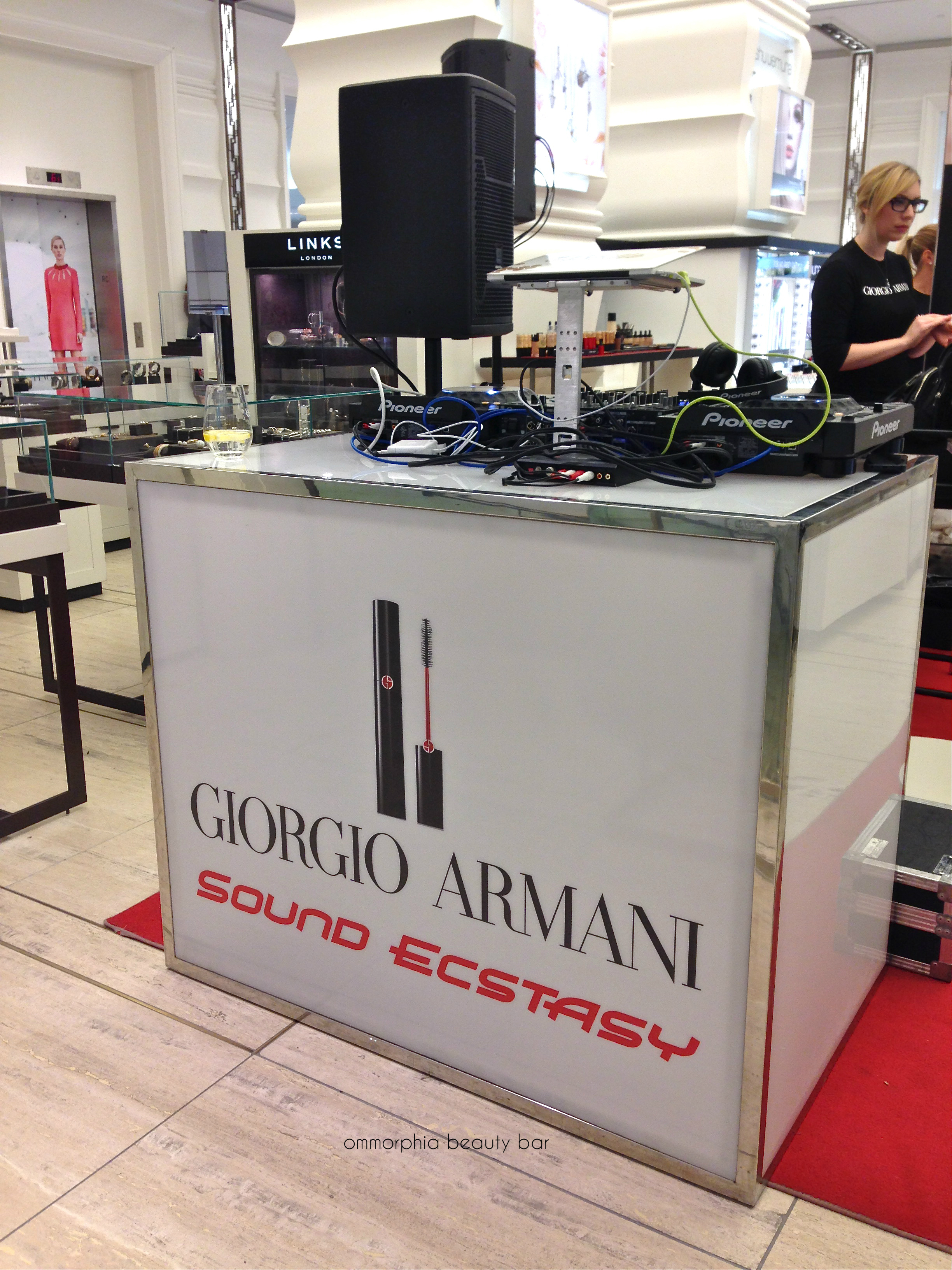 GA event dj station
