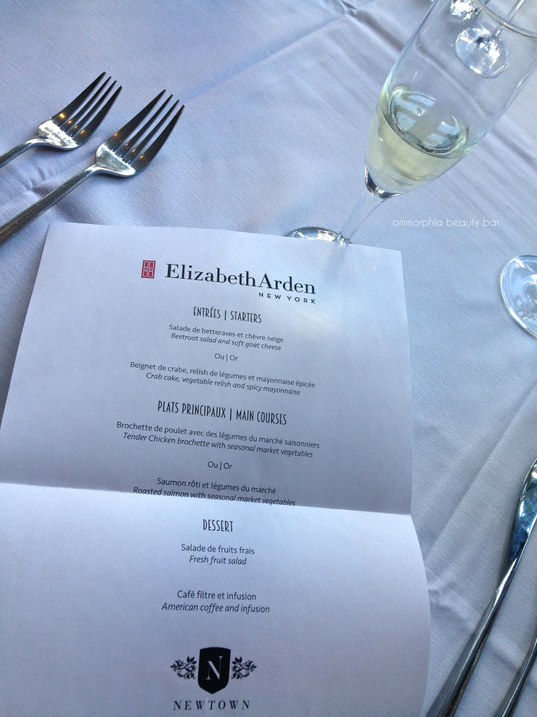 Arden event menu