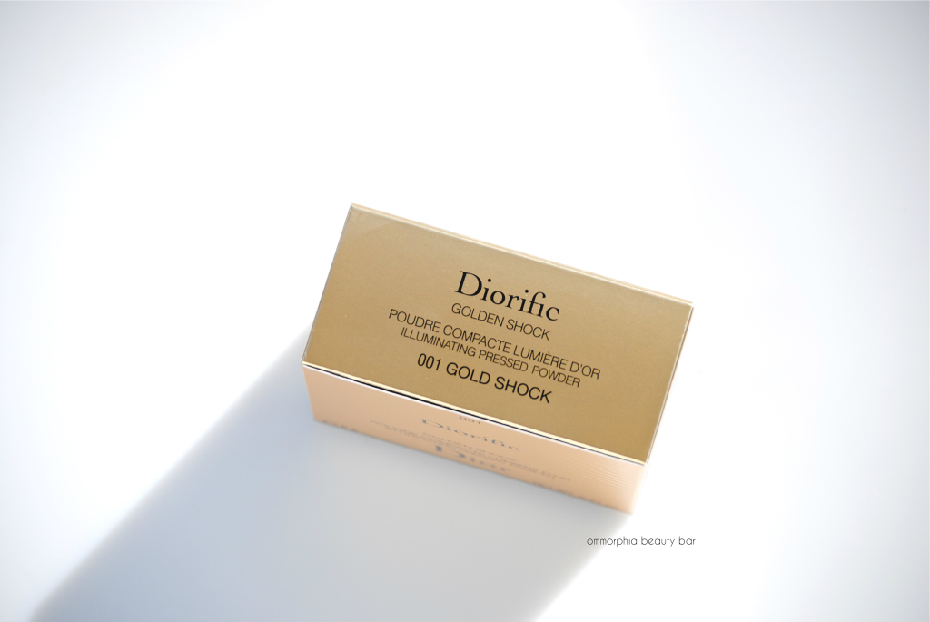 Dior 001 Gold Shock label