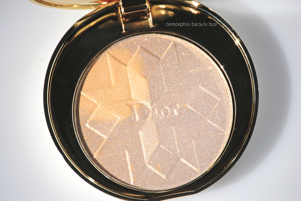 Dior 001 Gold Shock swatched