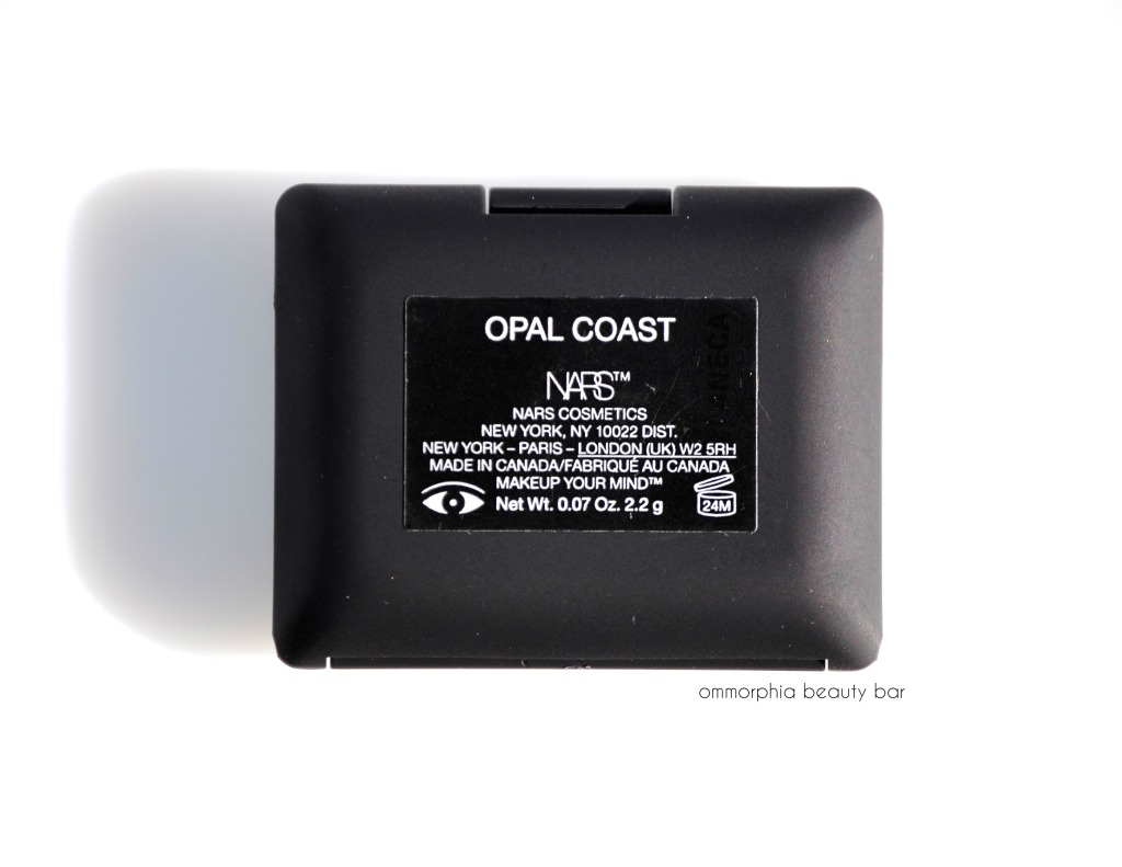 NARS Opal Coast label