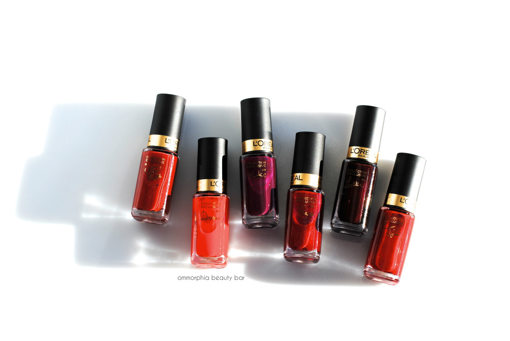 L'Oreal the Reds polishes 2