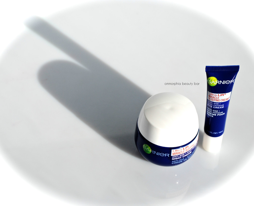 Garnier Ultra-Lift Miracle Sleeping Cream duo closer