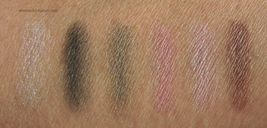 Clarins Garde Escape swatches