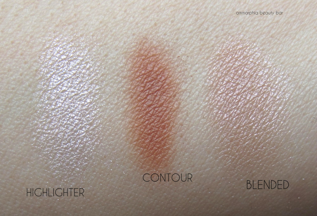 MUFE Pro Sculpting Duo swatches 2