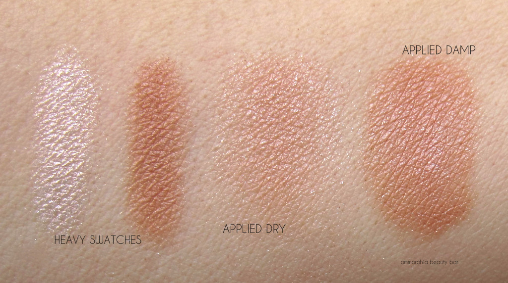 NARS Craving swatches 2