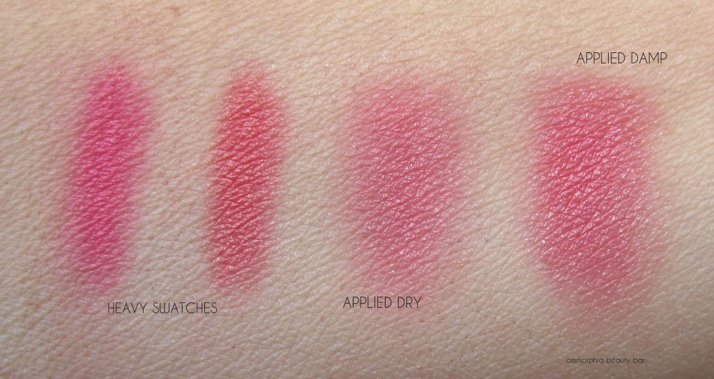 NARS Panic swatches 2