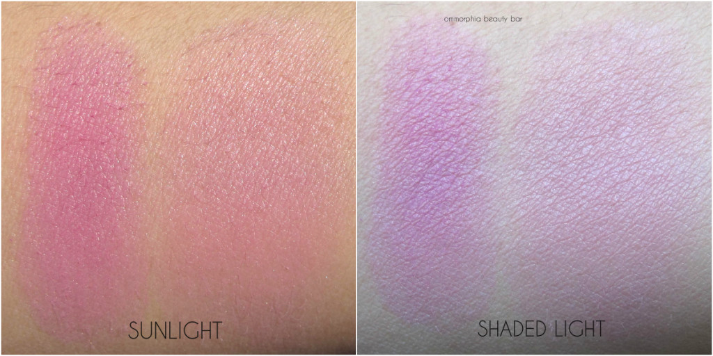 Clinique Pansy Pop swatches