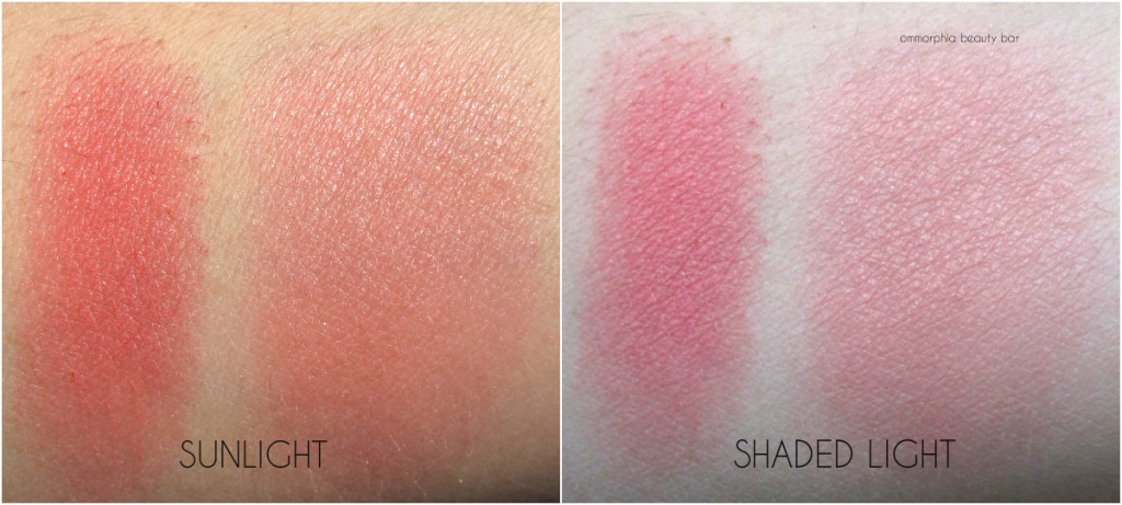 Clinique Peach Pop swatches