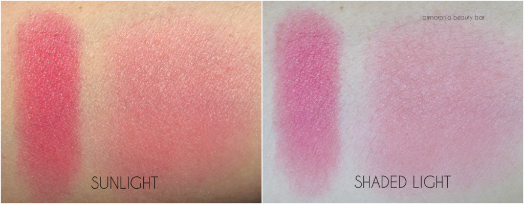 Clinique Rosy Pop swatches