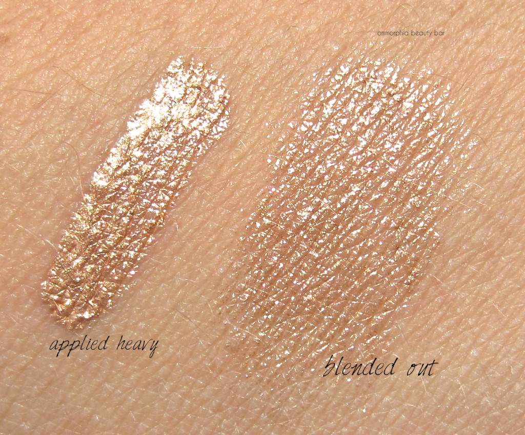 Dior 545 Phénix Fluid Shadow swatches