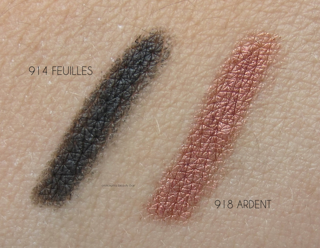 CHANEL Ardent & Feuilles swatches 2