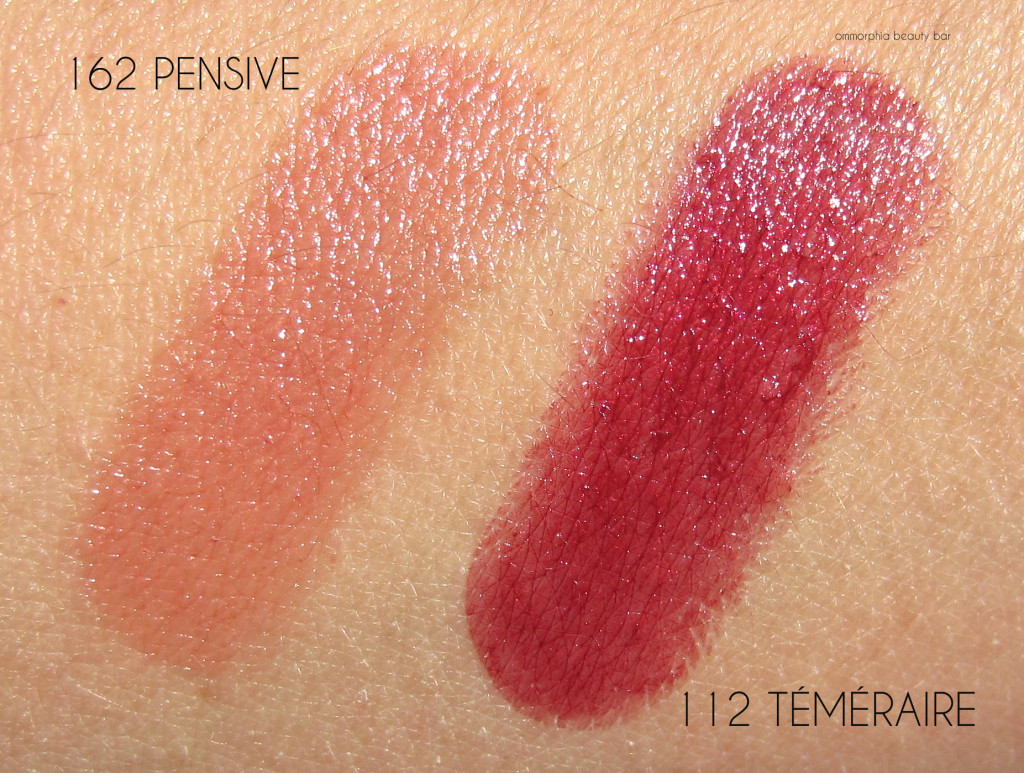 CHANEL Pensive and Temeraire swatches 1