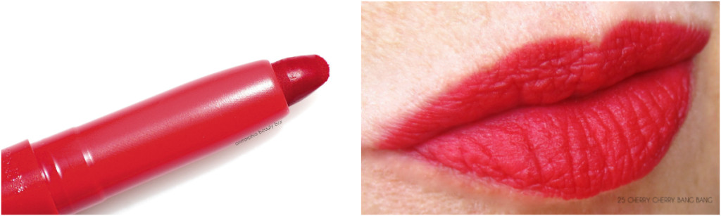 Maybelline Cherry Cherry Bang Bang Colorblur collage