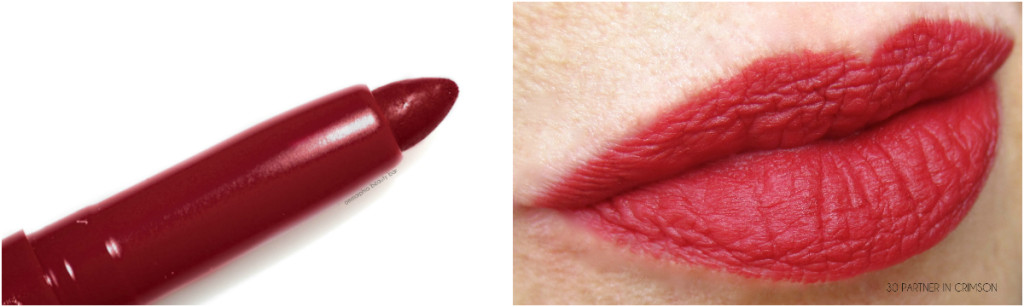 Maybelline Partner In Crimson Colorblur collage