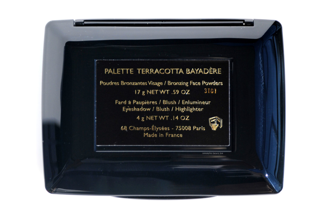 Guerlain Bayadere label