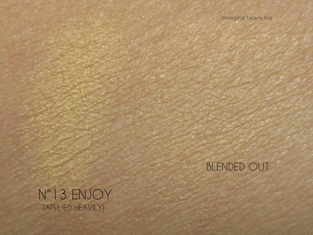 Guerlain Enjoy swatches