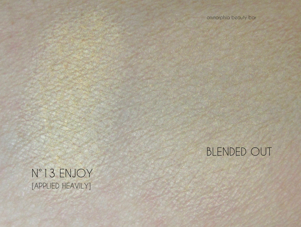 Guerlain Enjoy swatches 2