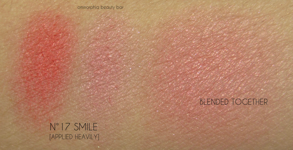 Guerlain Smile swatches