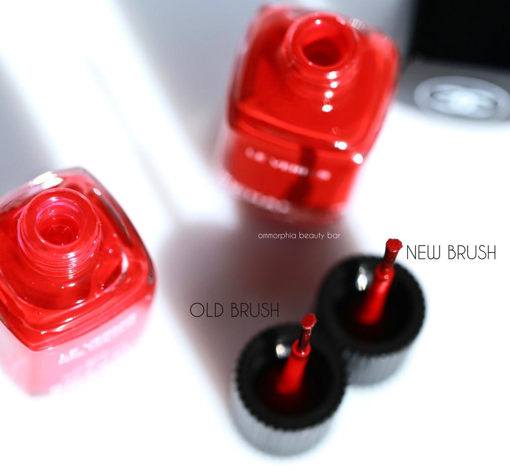 CHANEL new polishes brush comparison 2