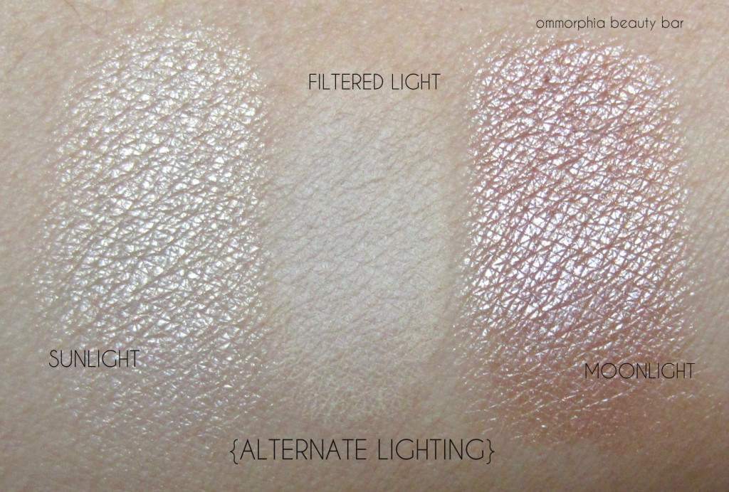 Tarte Rainforest of the Sea Skin Twinkle palette swatches 2