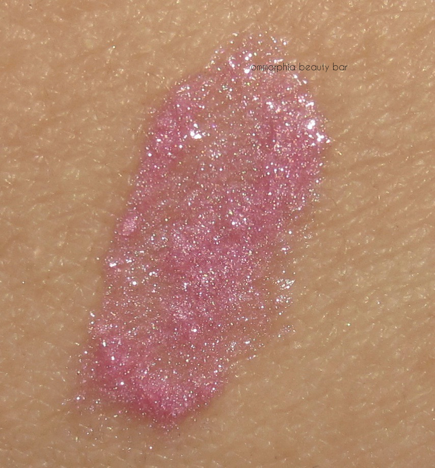 YSL Rose Denim Gloss Volupté swatch 1