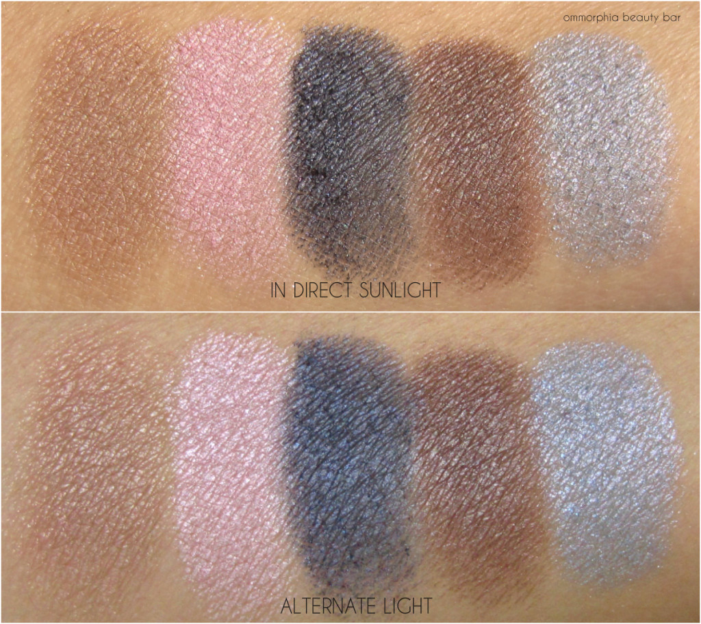 YSL Savage Escape Palette swatches