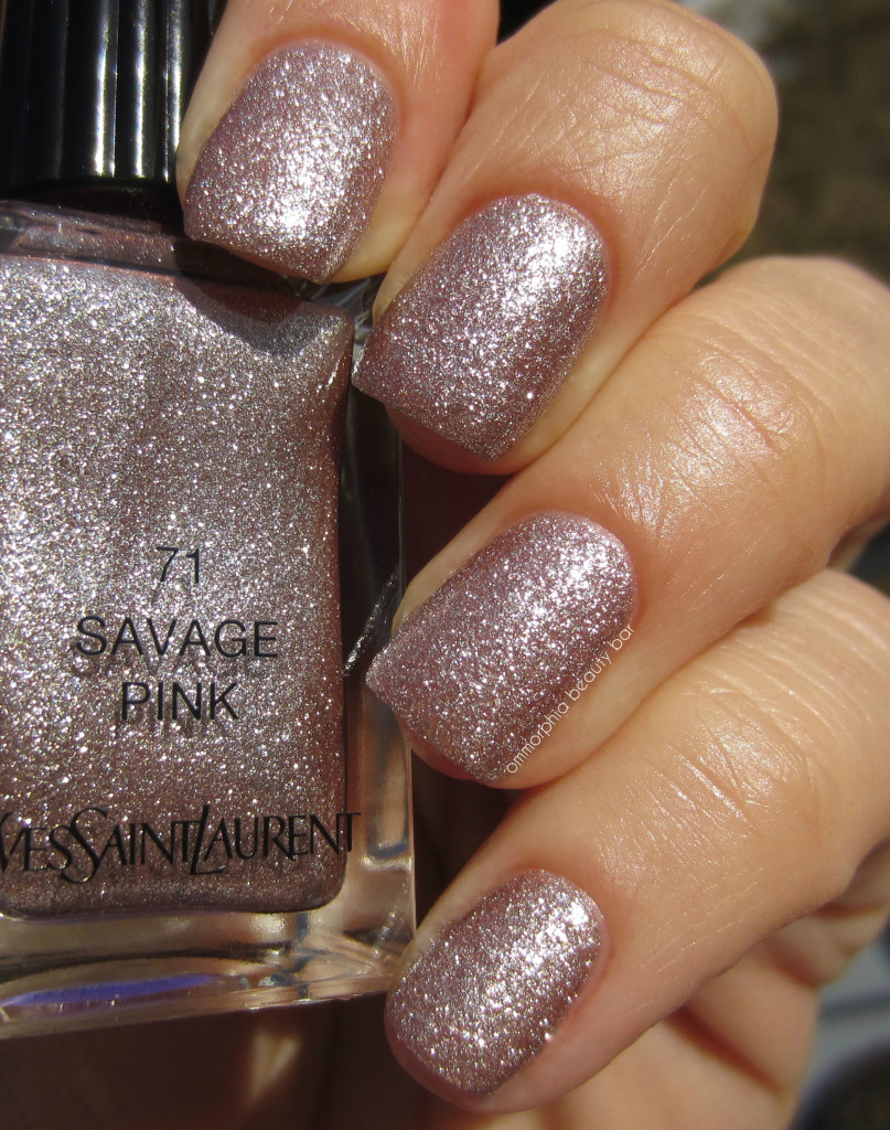 YSL Savage Pink swatch 1