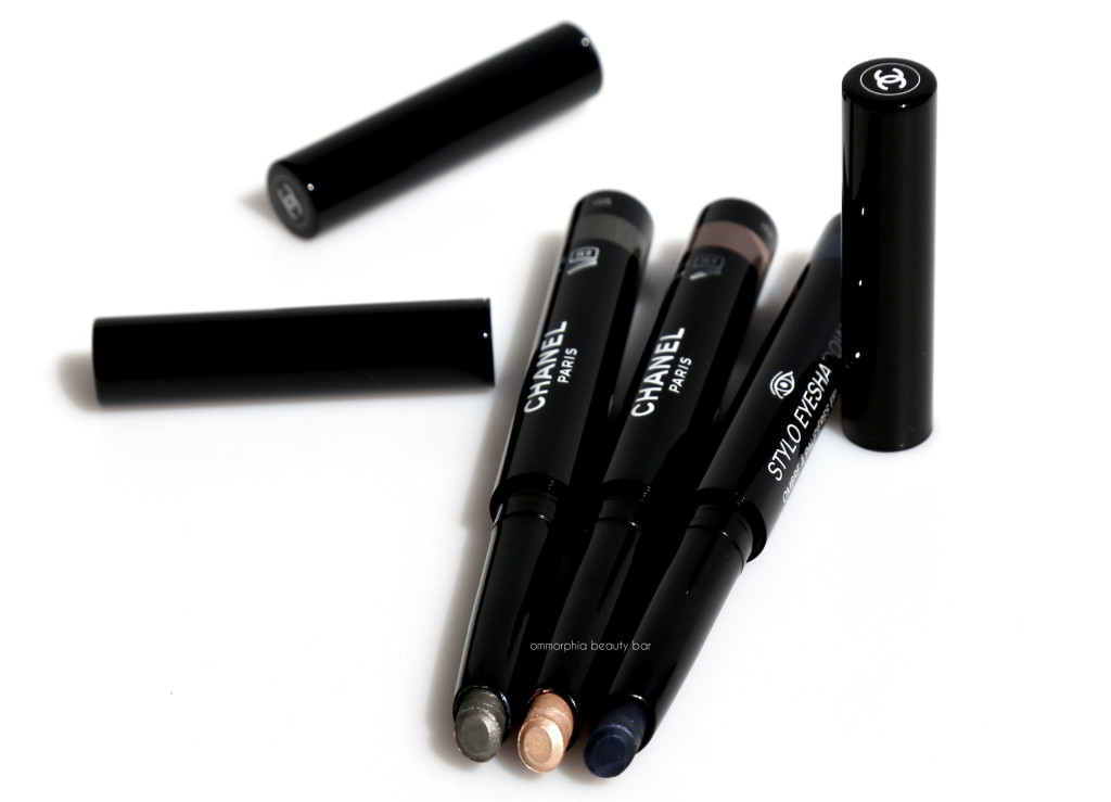 CHANEL Stylo Eyeshadow trio 2016 open
