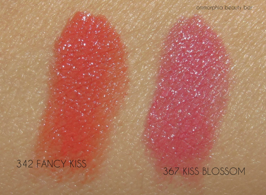 Guerlain Kiss Kiss Summer 2016 duo swatches