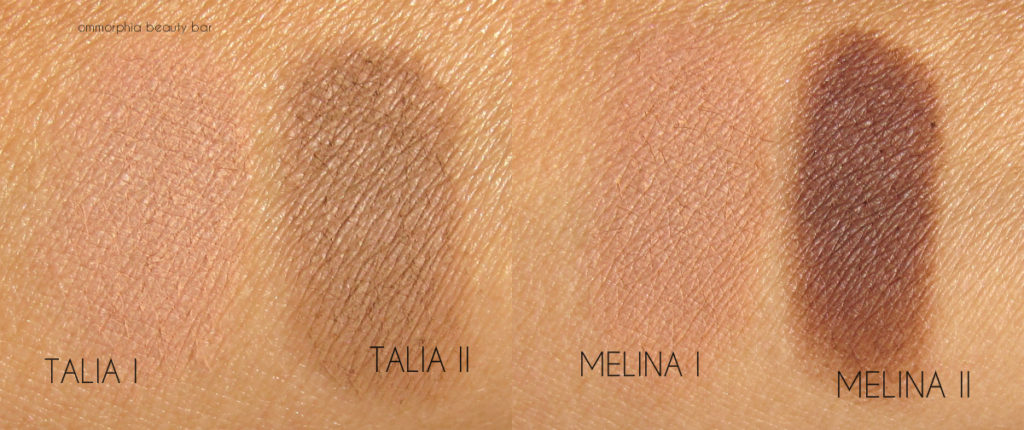 NARS Talia & Melina swatches