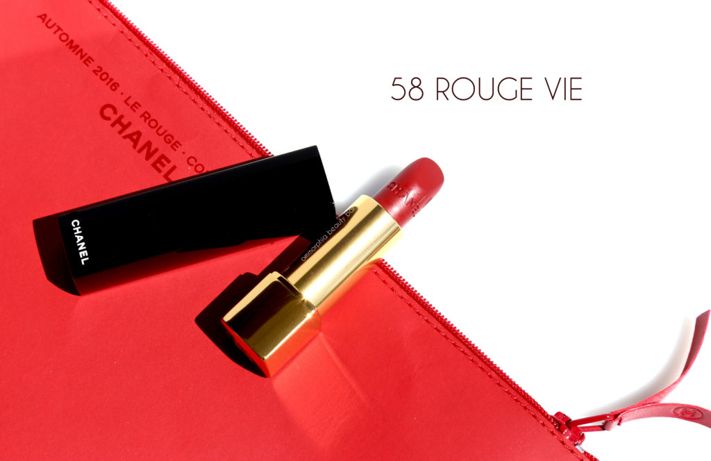 CHANEL Le Rouge extras 58 Rouge Vie