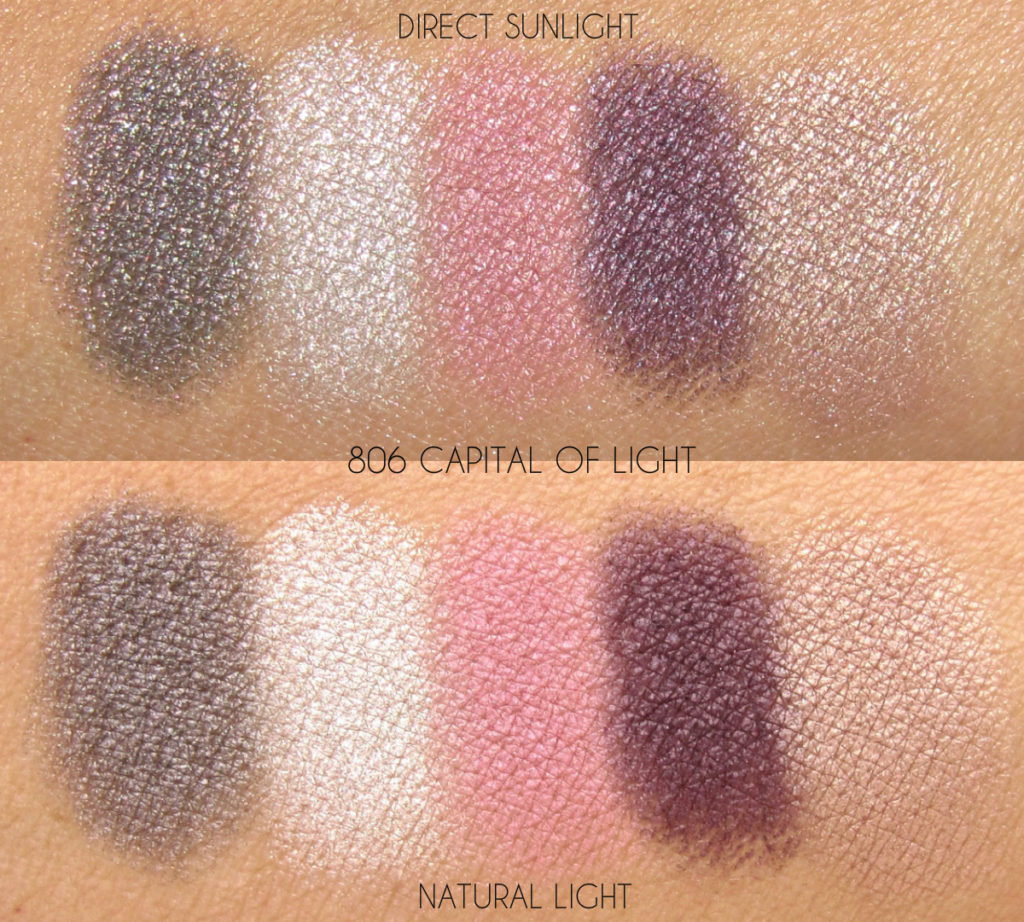 Dior Skyline Capital of Light swatches