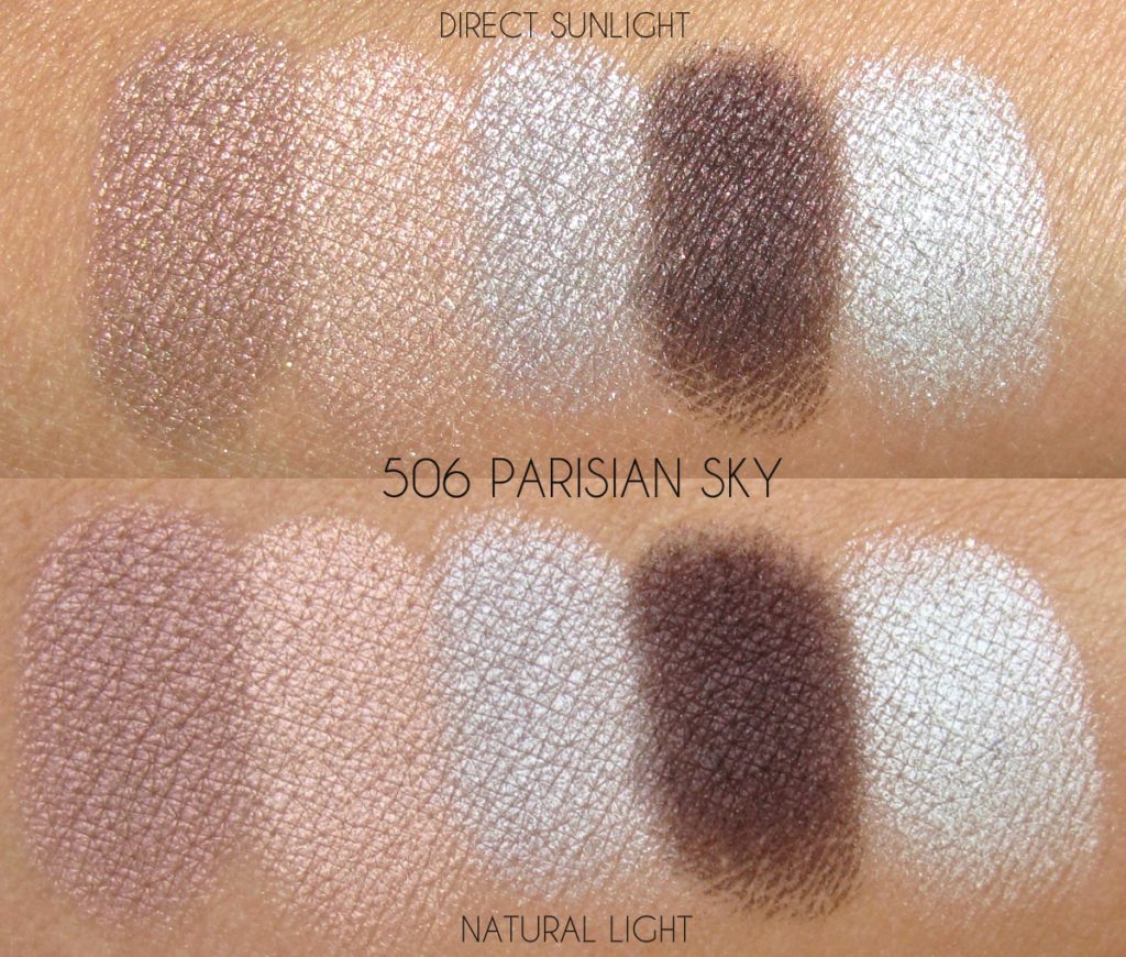 Dior Skyline Parisian Sky swatches