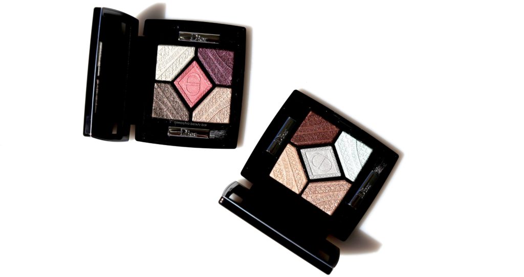 Dior Skyline eyeshadow palettes closer