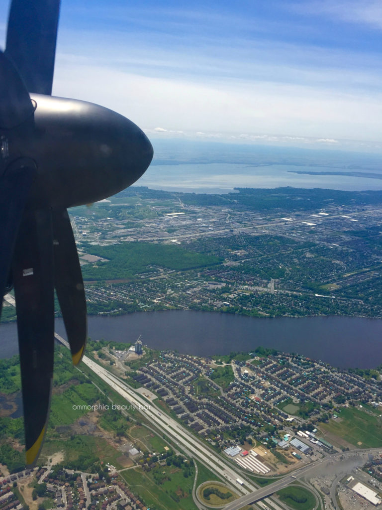 L'Oreal Vernis a L'Huile event Toronto sky view