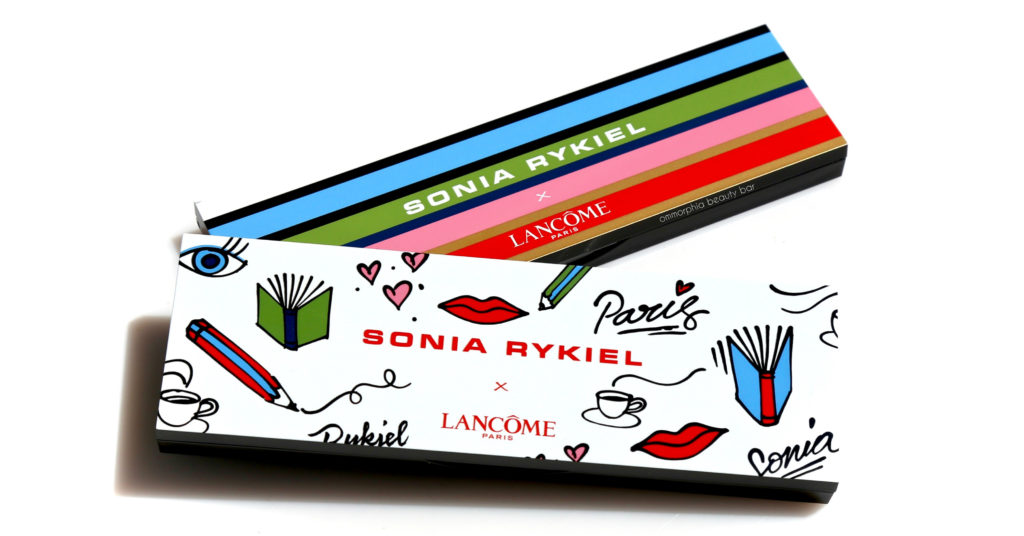 Lancome Sonia Rykiel palettes opener