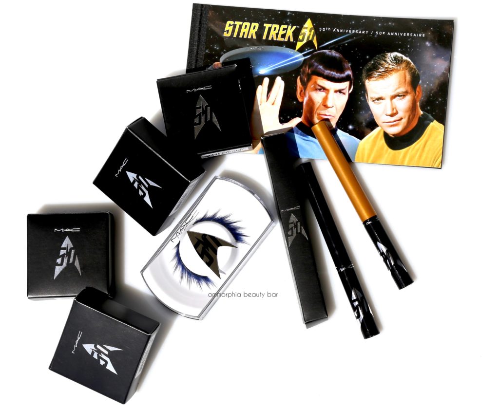 MAC Star Trek eyes packaging