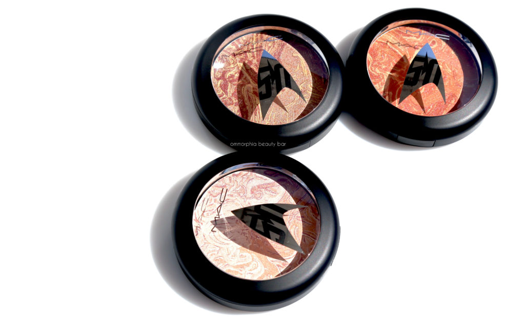 MAC Star Trek face powders closed