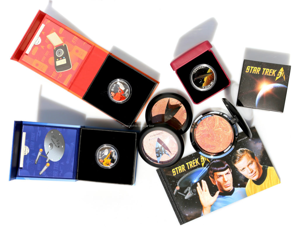 MAC Star Trek face powders trio