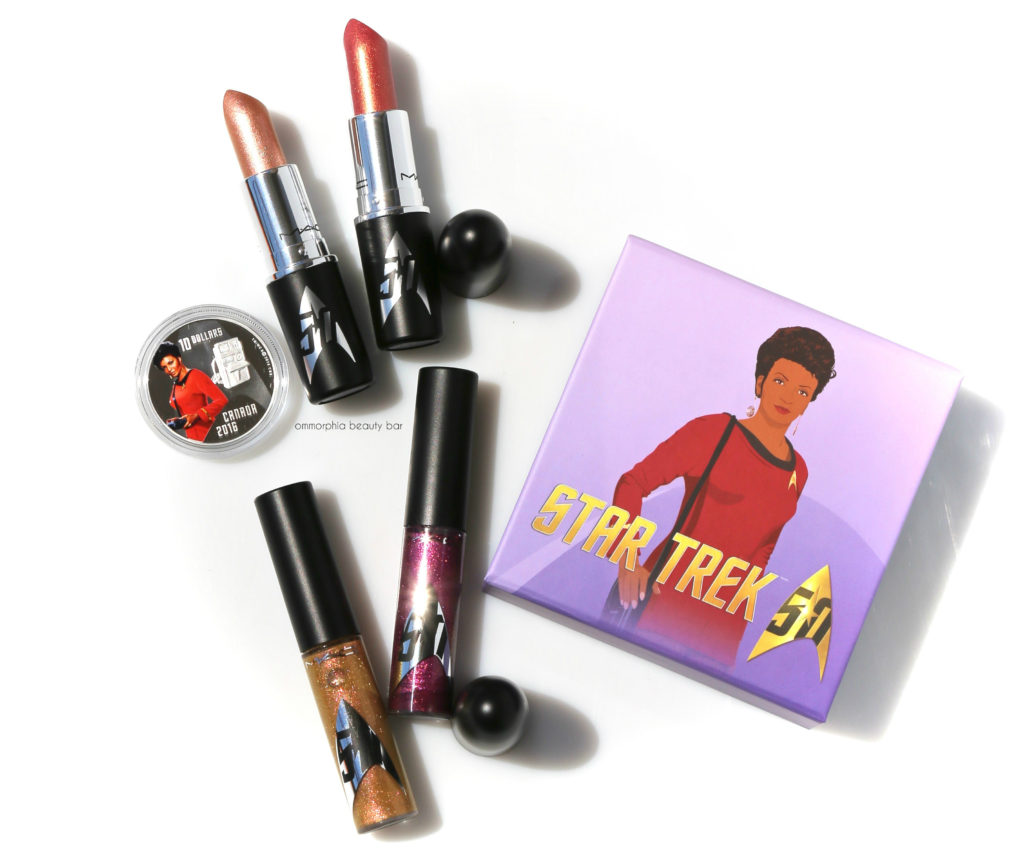 MAC Star Trek lippies closer