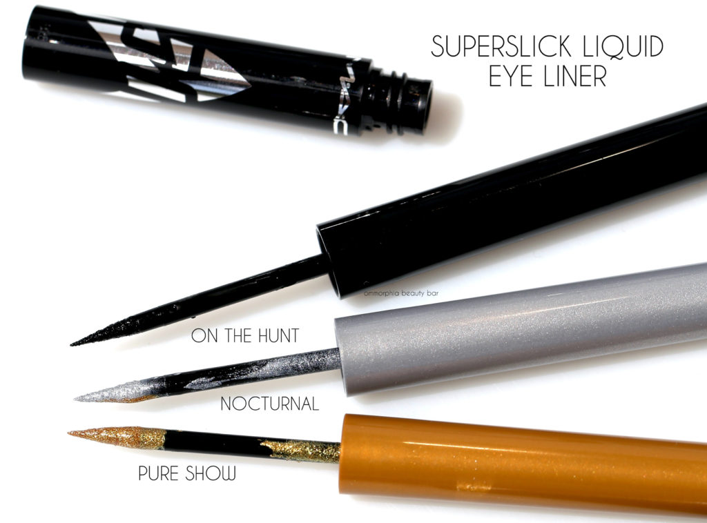 MAC Star trek Superslick Liquid Eye Liner trio