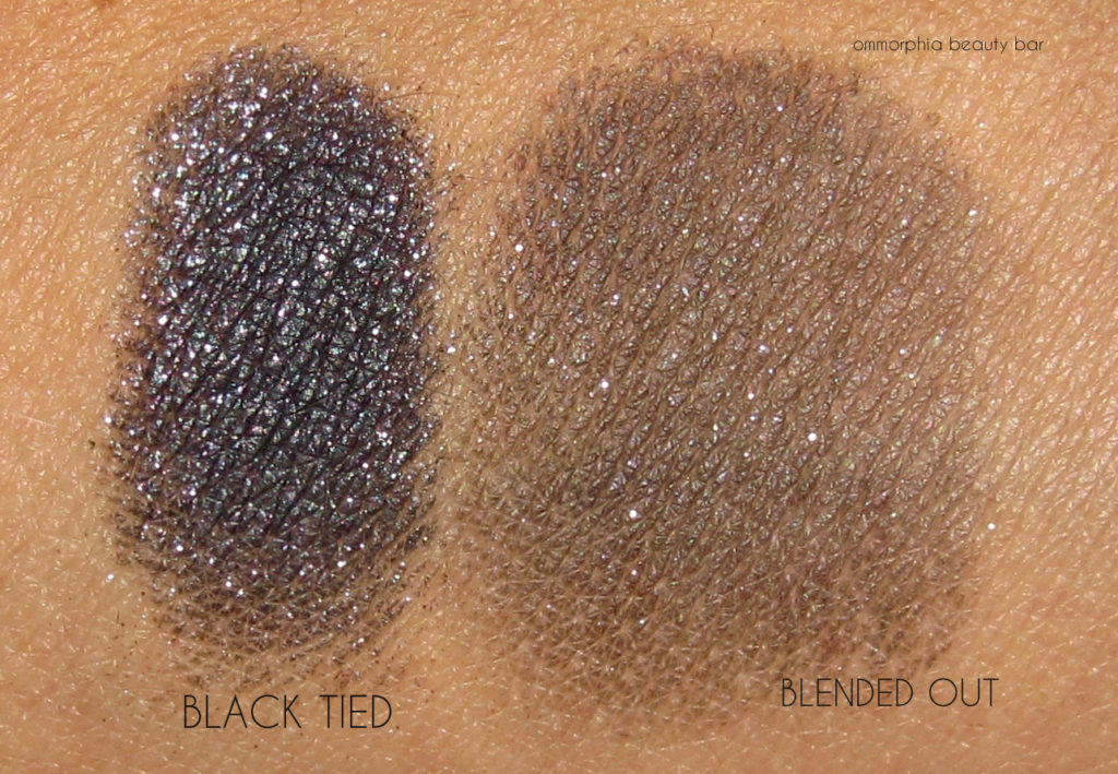 MAC Trolls Black Tied eye shadow swatches