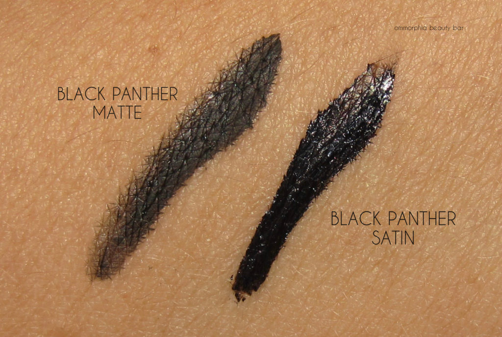 NARS Chic Out Black Panther Stylo duo swatches