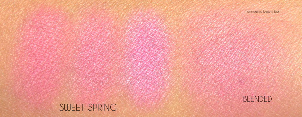 NYX Sweet Spring Ombré Blush swatches