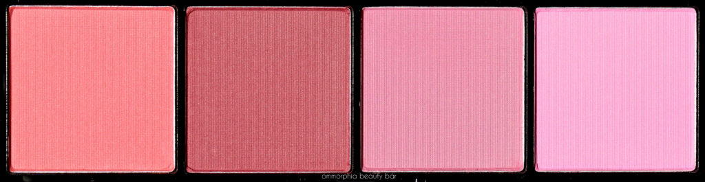 NYX Swet CHeeks Blush Palette bottom row