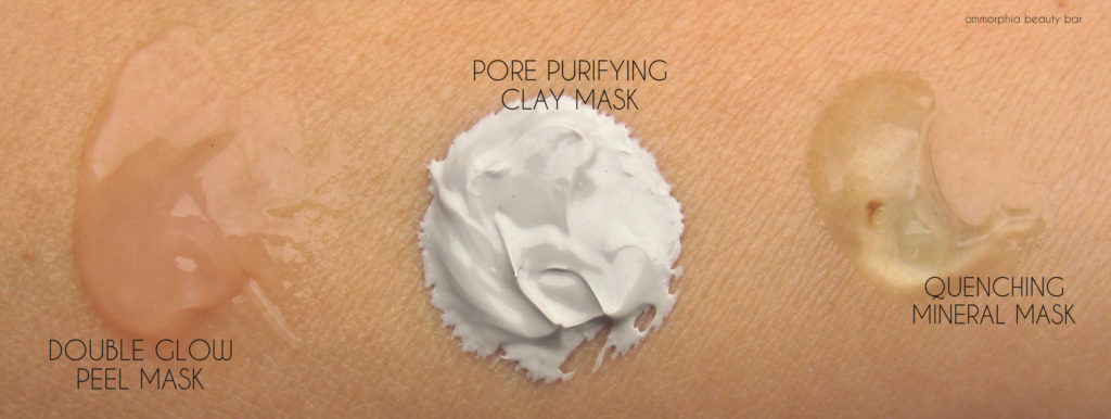 Vichy Mineral Mask swatches
